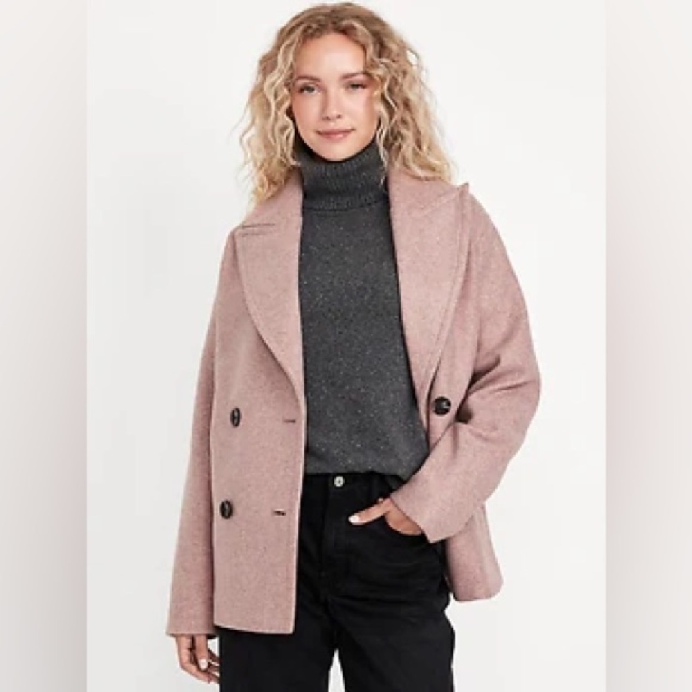 Old Navy Oversized Pea Coat Sz Large
